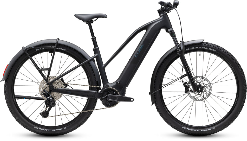 Cube Reaction Hybrid Pro 800 Wh FE E-Bike Hardtail Trapeze silverdust´n´prism