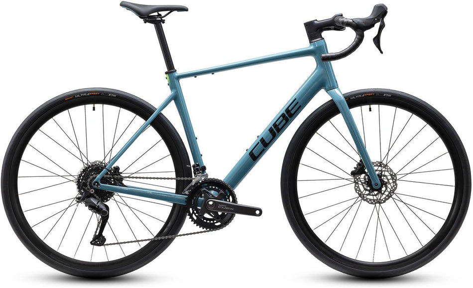 Cube Attain Pro Rennrad Diamant 28" surfblue´n´black