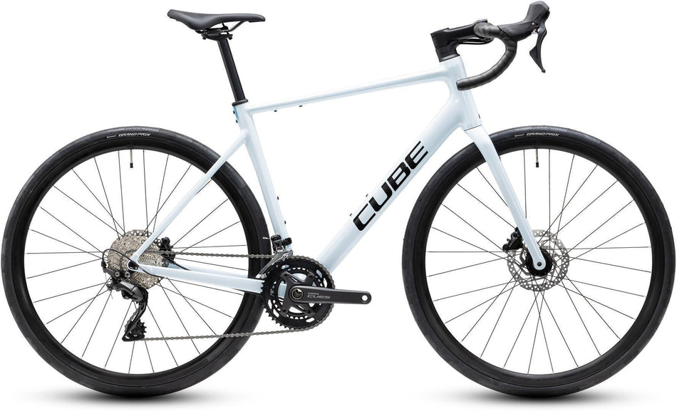 Cube Attain Race Rennrad Diamant 28" glacier´n´black