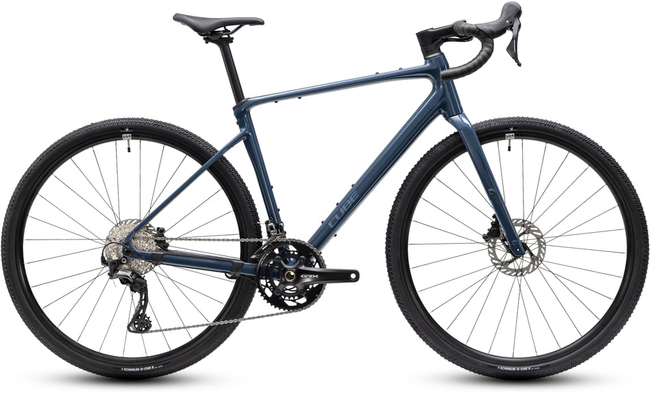 Cube Nuroad Race Gravelbike Diamant 28" inkgrey´n´grey