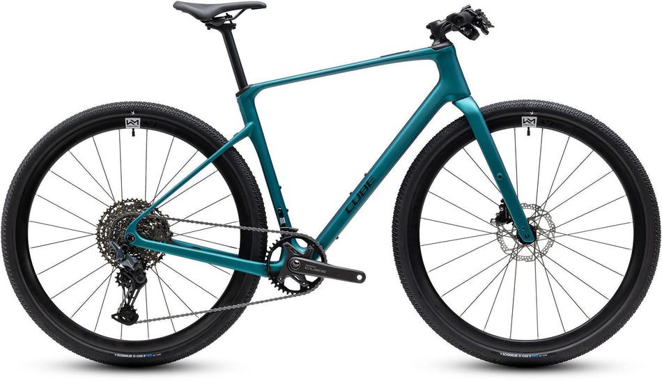 Cube Nulane C:62 SLX Fitnessbike Diamant 28" metallicpetrol´n´black