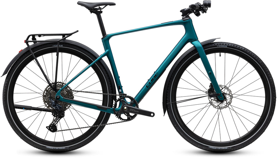Cube Nulane C:62 SLX FE Fitnessbike Diamant 28" metallicpetrol´n´black