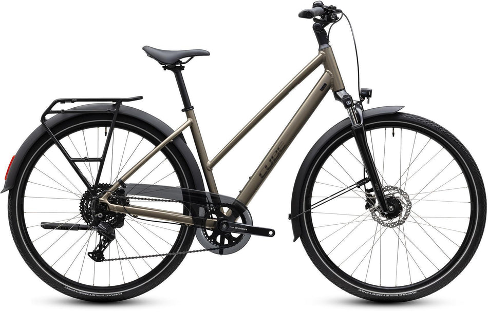 Cube Touring ONE Trekkingbike Trapeze 28" flashstone´n´coalchrome