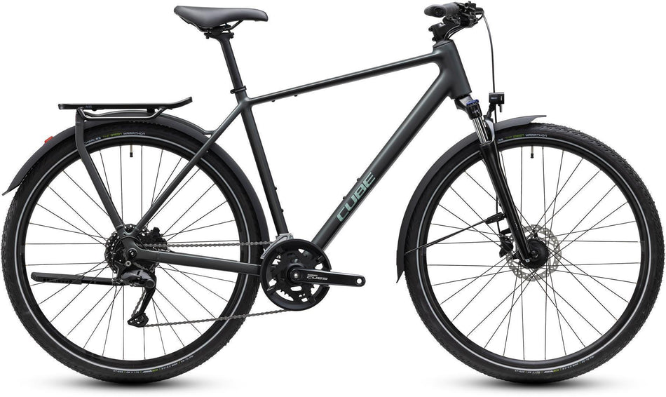 Cube Kathmandu ONE Trekkingbike Diamant 28" blackforest´n´chrome
