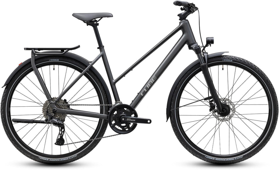 Cube Kathmandu Pro Trekkingbike Trapeze 28" slabgrey´n´chrome