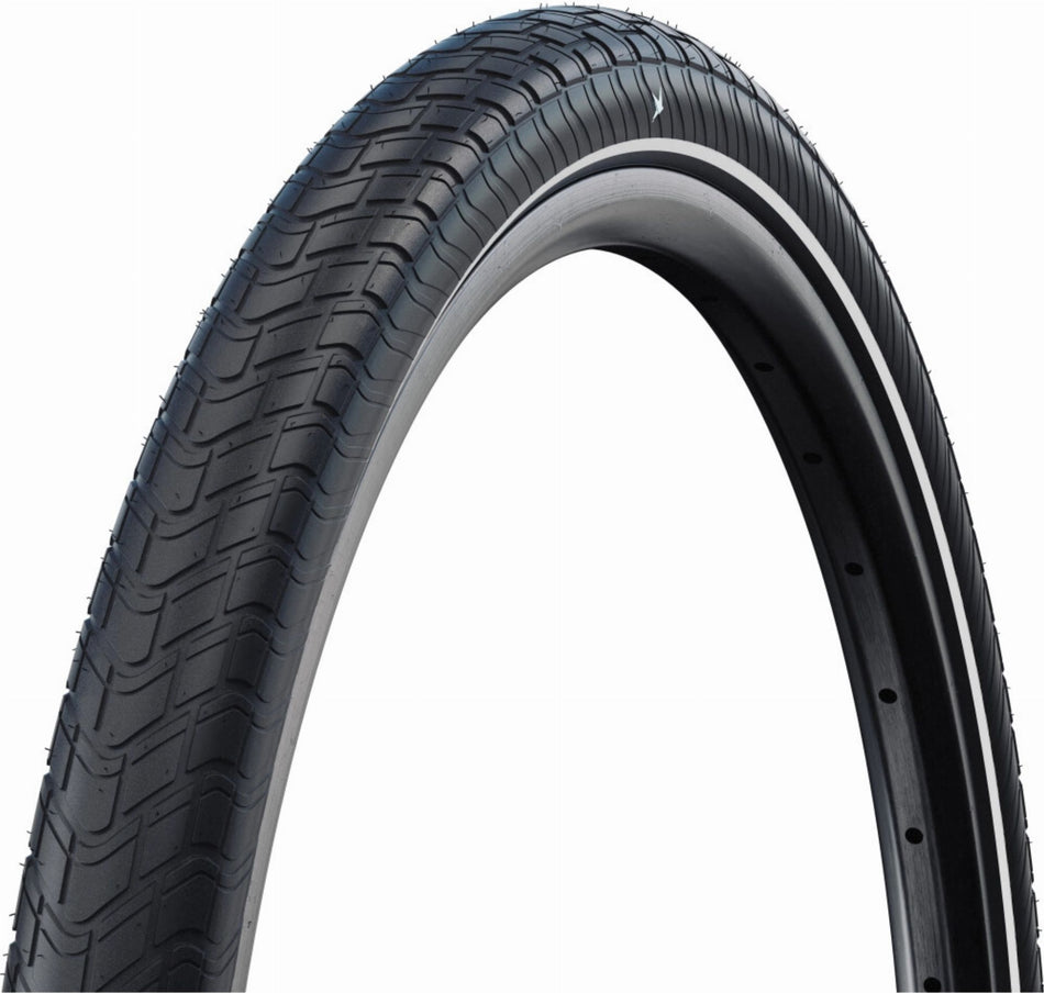 Schwalbe Motion Big Apple RaceGuard Drahtreifen 20", Addix Green schwarz/reflex