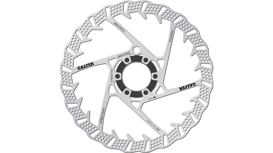 Galfer Bremsscheibe SHARK® MTB Center-Lock