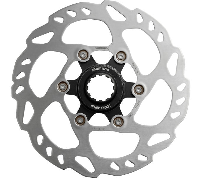 Shimano SLX SM-RT70 Bremsscheibe mit Verschlussring Innenverzahnung 1 Stück