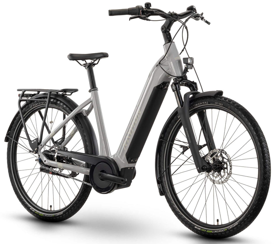 Raymon Metmo Select 504 Wh E-Bike Wave 27,5" timelessgrey/moss