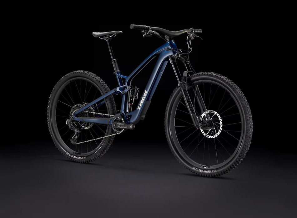 Trek Fuel EXe 9.8 GX AXS 360 Wh E-Bike Fully 29" mulsanne blue