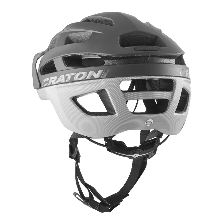 Cratoni AllRace MTB-Helm anthracite-white matt