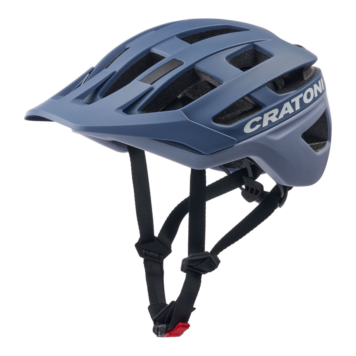 mtb helm schwarz blau Cratoni AllRace MTB-Helm blue matt – Biketech24