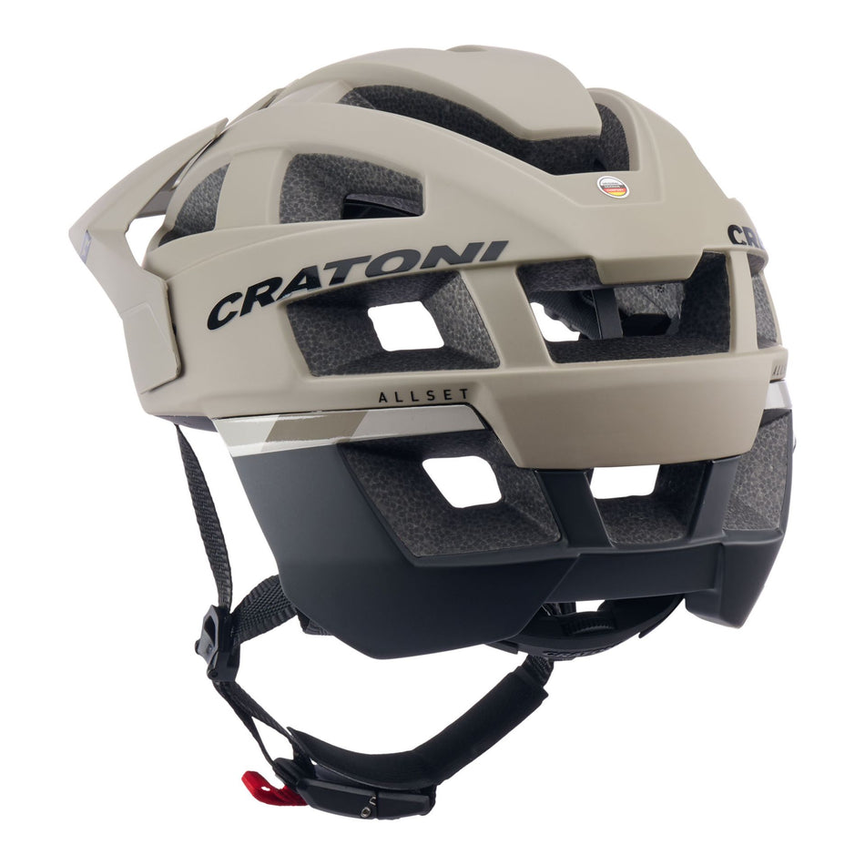 Cratoni AllSet MTB-Helm darksand matt