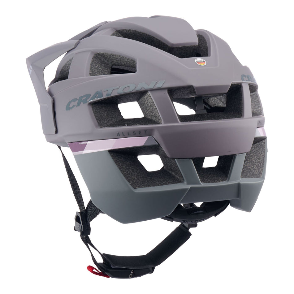 Cratoni AllSet MTB-Helm grey-rose matt