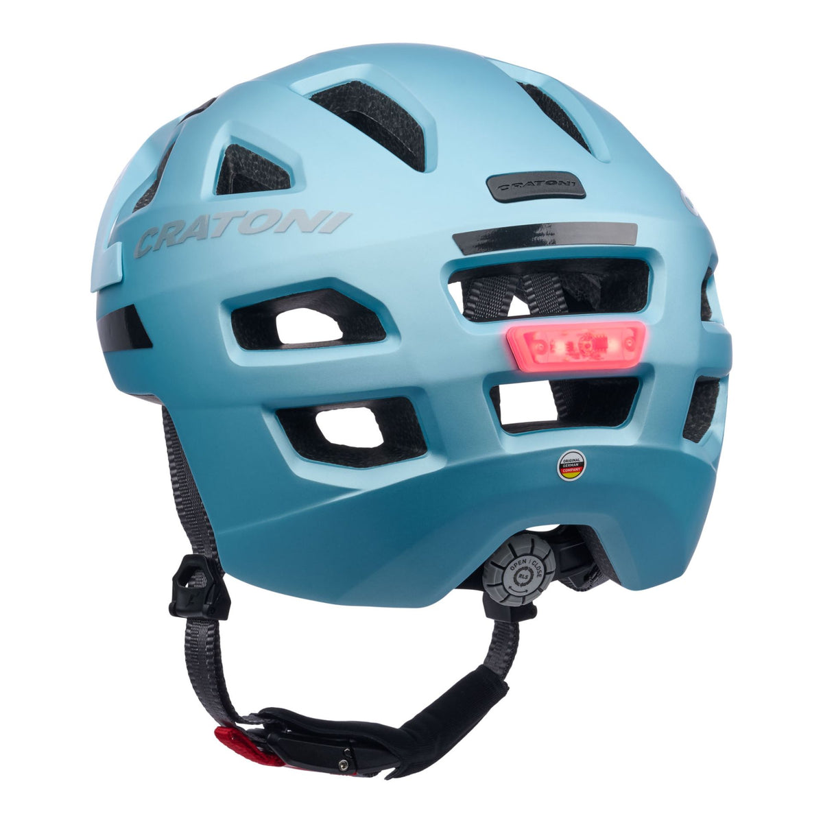 Cratoni Maxster Pro Kinder-Helm metallic-blue matt – Biketech24