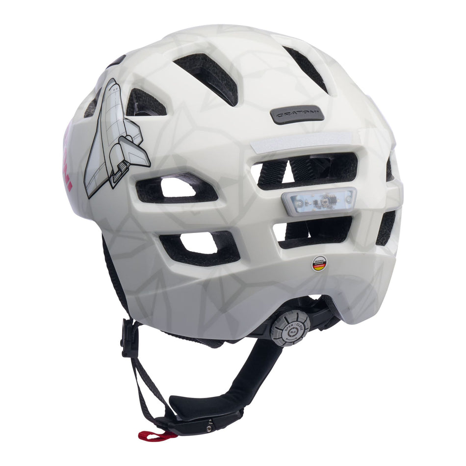 Cratoni Maxster Kinder-Helm rocket grey glossy