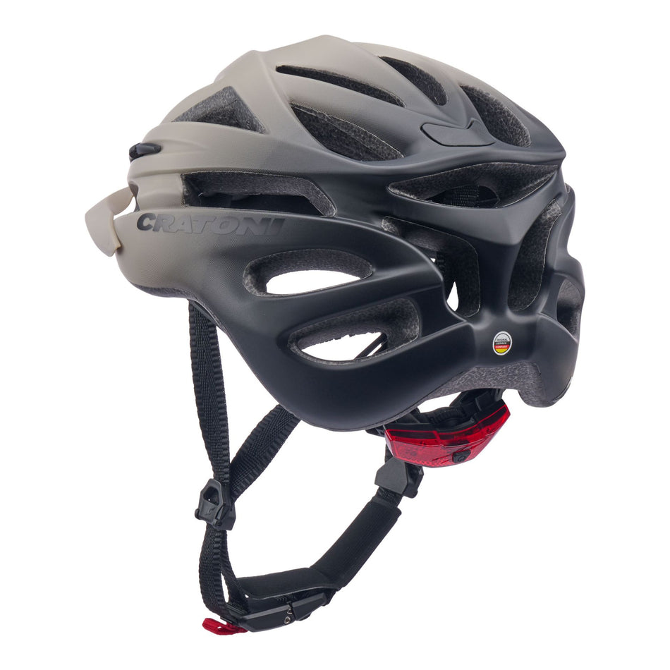 Cratoni Pacer Jr. Kinder-Helm darksand-black matt