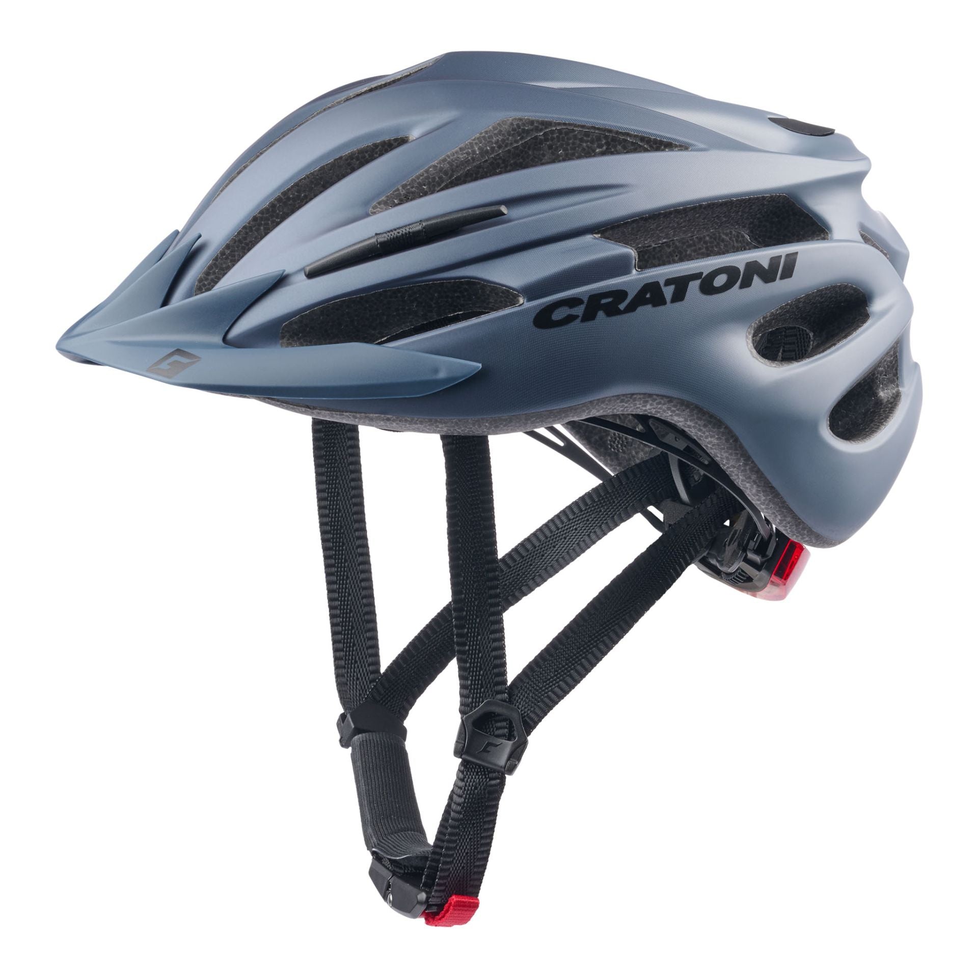 Cratoni Pacer Jr. Kinder-Helm midnight-grey matt - S/M (54-58 cm)