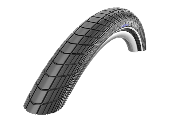 Schwalbe BIG APPLE Perf, RaceGuard 20" Drahtreifen Black-Reflex