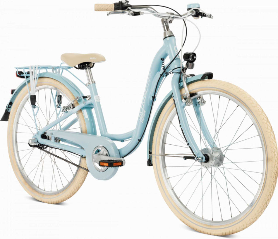 Puky Skyride 24"-3 Classic Kinderrad retro blau