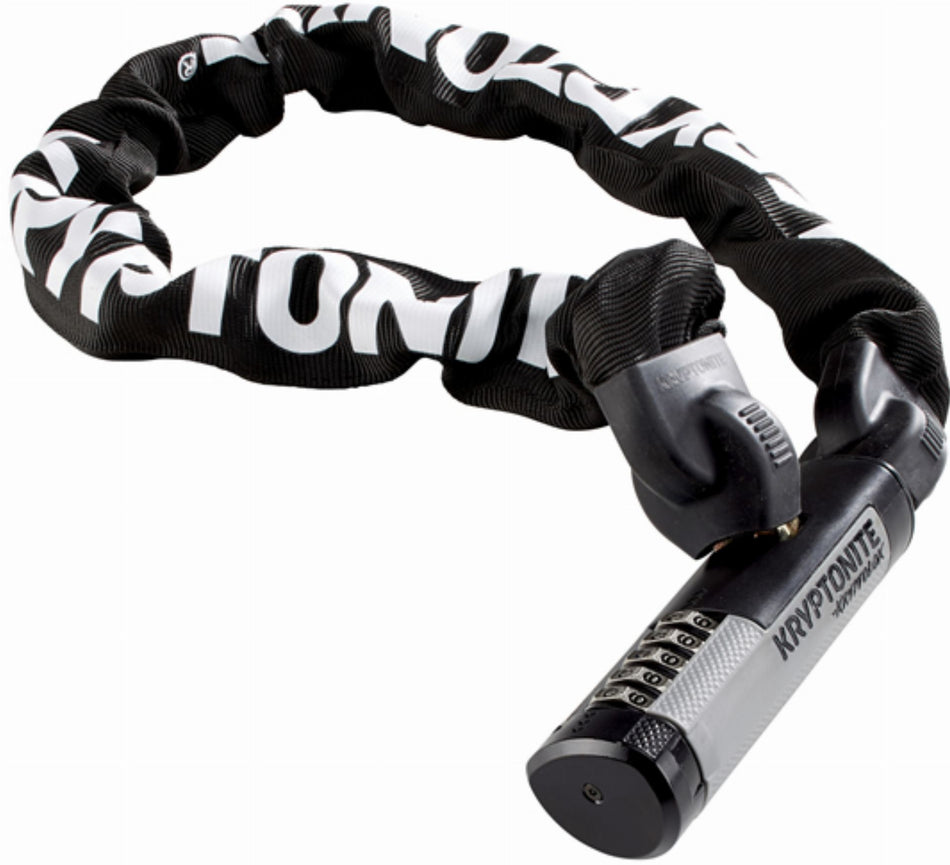 Kryptonite KryptoLok 990 Integrated Combo Chain Kettenschloss 90 cm