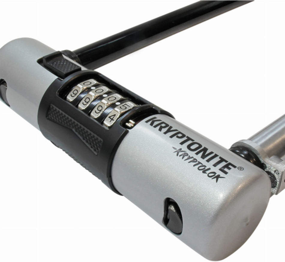 Kryptonite KryptoLok Combo Standard inkl. FlexFrame-Halterung Bügelschloss