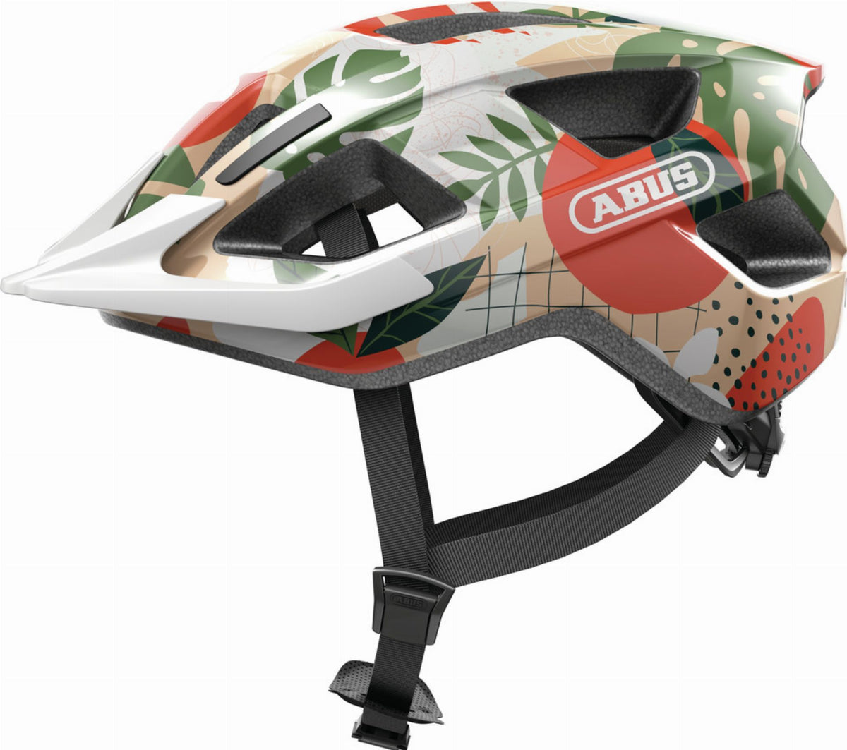 Abus Aduro 3.0 Helm orange palm - M (52-58 cm)