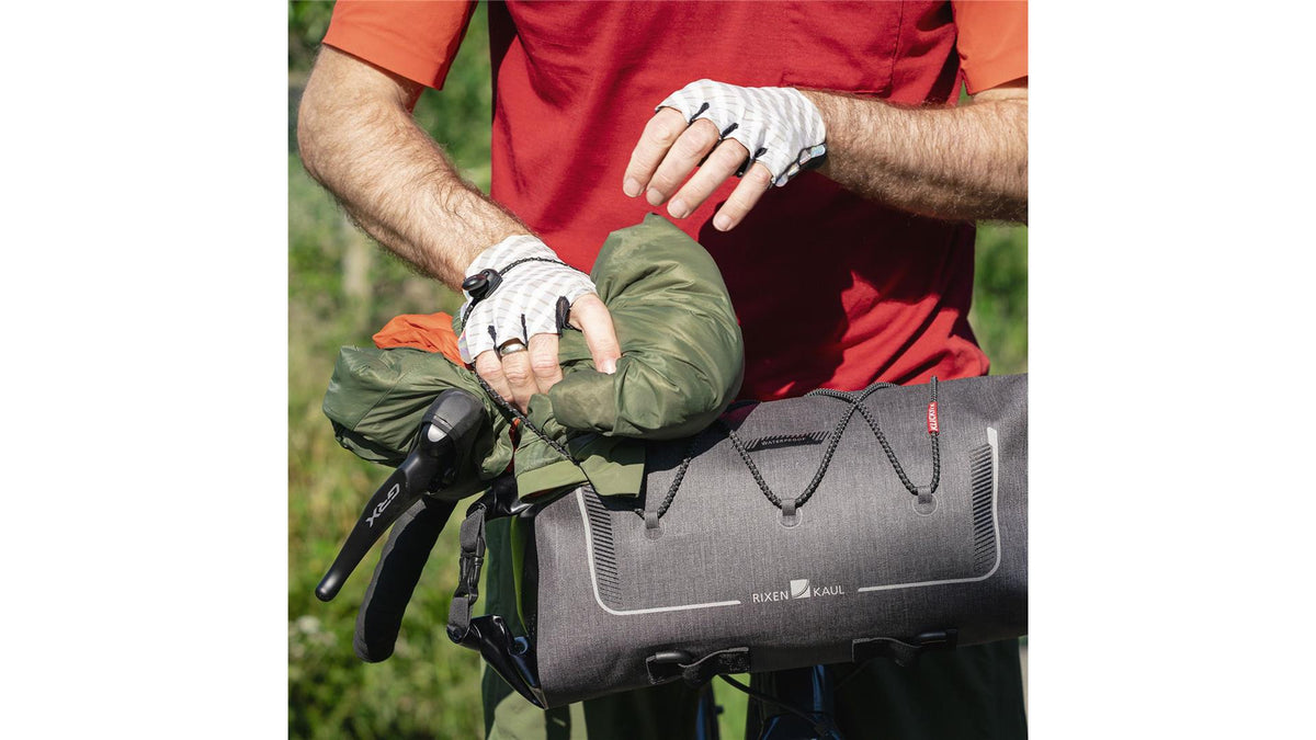klickfix bikepack waterproof lenkertasche KLICKfix Bikepack Waterproof Lenkertasche grau/schwarz 6