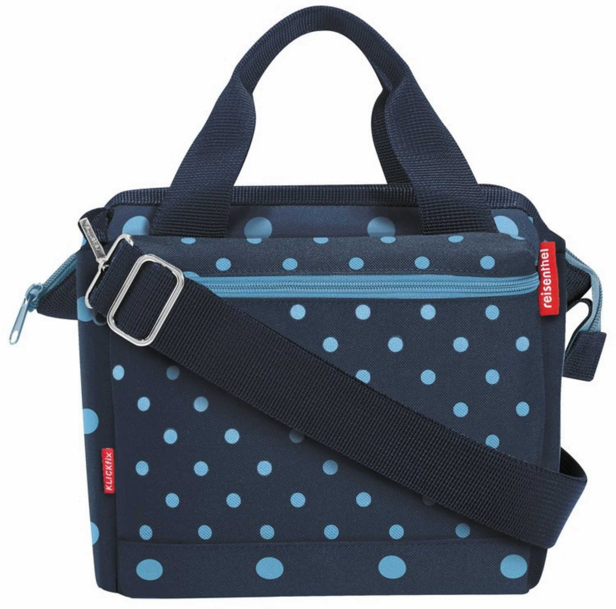 lenkertasche klickfix damen KLICKfix Roomy Lenkertasche mixed dots blue 4 L – Biketech24