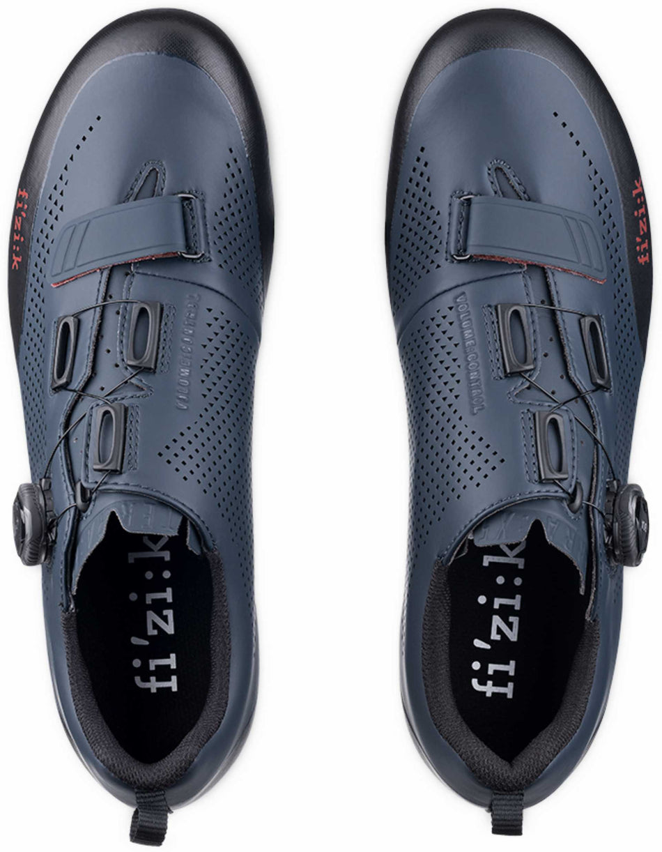 Fizik Terra X5 MTB-Schuhe dunkelblau ziegelrot