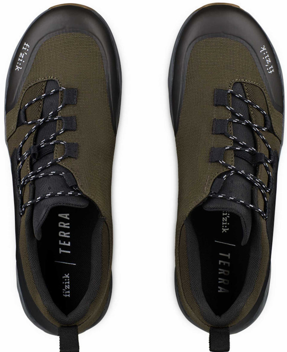 Fizik Terra Ergolace X2 MTB-Schuhe olive/karamell