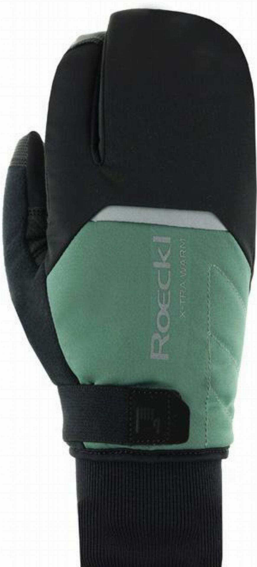 Roeckl Villach 3 Trigger Extra Warm Handschuhe lang black/silver pine - 7