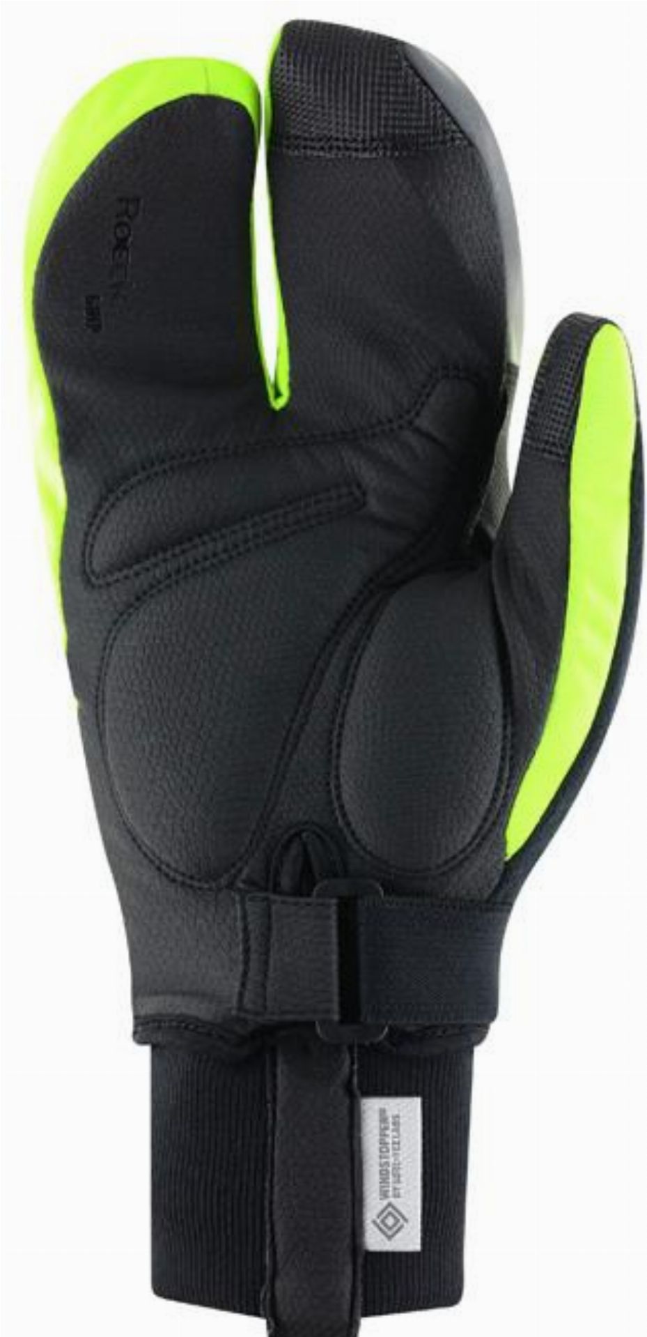 Roeckl Villach 3 Lobster Extra Warm Handschuhe lang fluo yellow