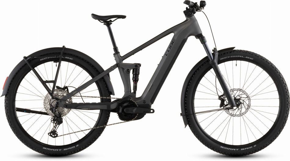 Cube Stereo Hybrid One22 Race FE 800 Wh E-Bike Fully slapgrey´n´chrome
