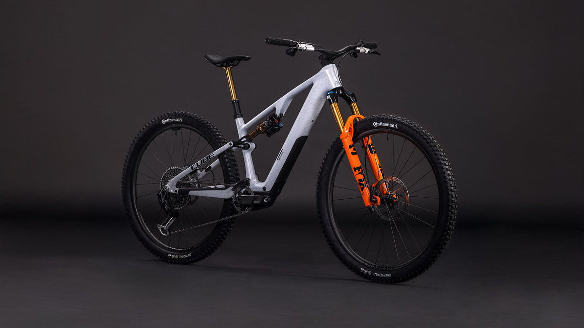 cube e bike grau matt Cube AMS Hybrid One44 C:68X Super TM 400 Wh X E-Bike Fully 29" foggrey – Biketech24