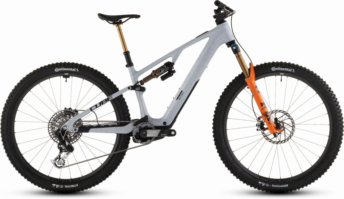 cube e bike mtb fully Cube AMS Hybrid One44 C:68X Super TM 400 Wh X E-Bike Fully 29" foggrey – Biketech24
