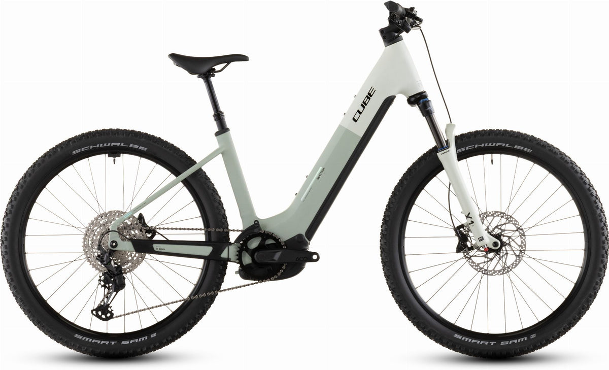 Cube Reaction Hybrid Pro 800 Wh E-Bike Hardtail Easy Entry 27,5" desertstone ́n ́driedherbs - S