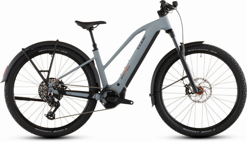 Cube Reaction Hybrid Race FE 800 Wh E-Bike Hardtail Trapeze vulcan´n´orange