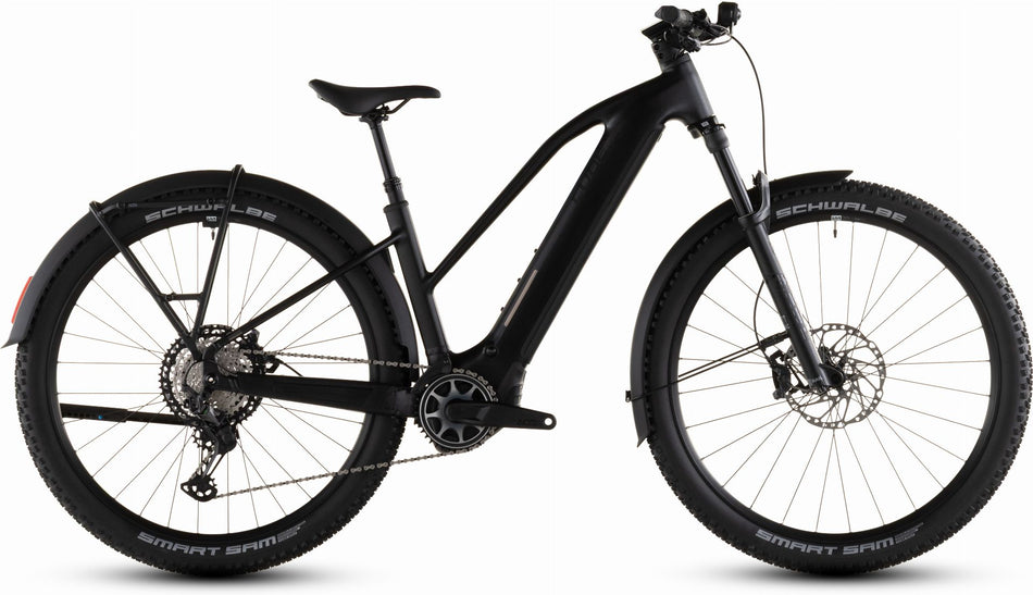 Cube Reaction Hybrid SLX FE 800 Wh E-Bike Hardtail Trapeze silverdust´n´chrome