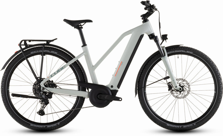 Cube Nuride Hybrid Performance 600 Wh E-Bike Trapeze 28" desertstone´n´grey