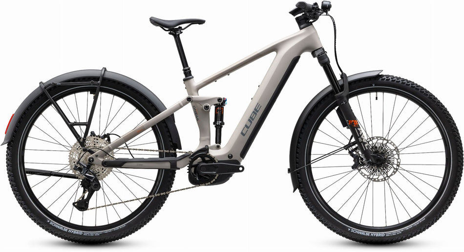 Cube Stereo Hybrid One44 SLX FE 800 Wh E-Bike Fully oatgrey´n´grey
