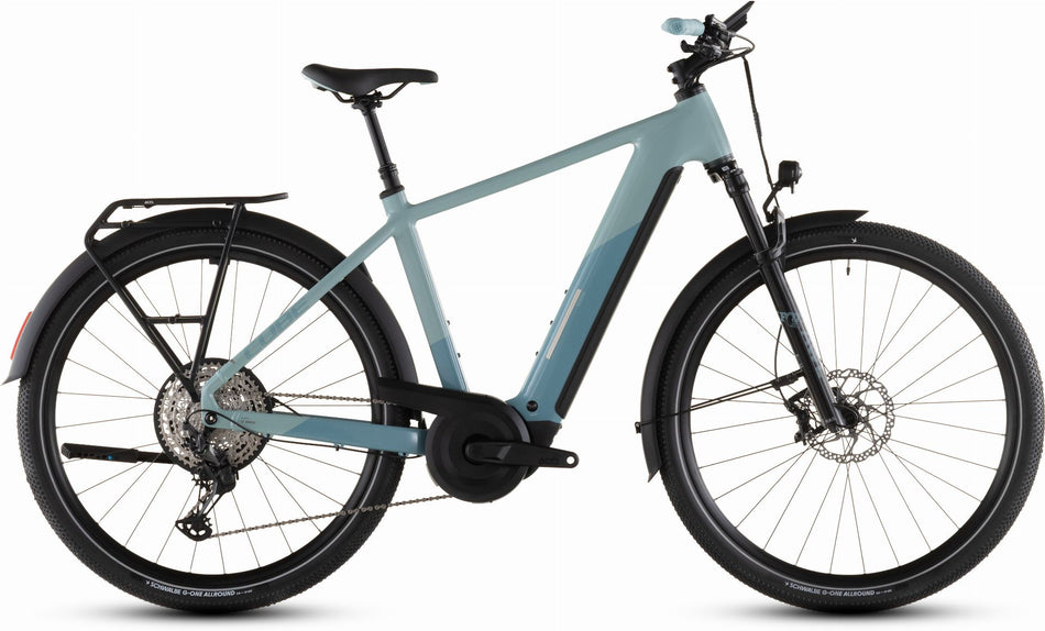 Cube Nuride Hybrid SLX 800 Wh E-Bike Diamant 28" skylight´n´arubablue