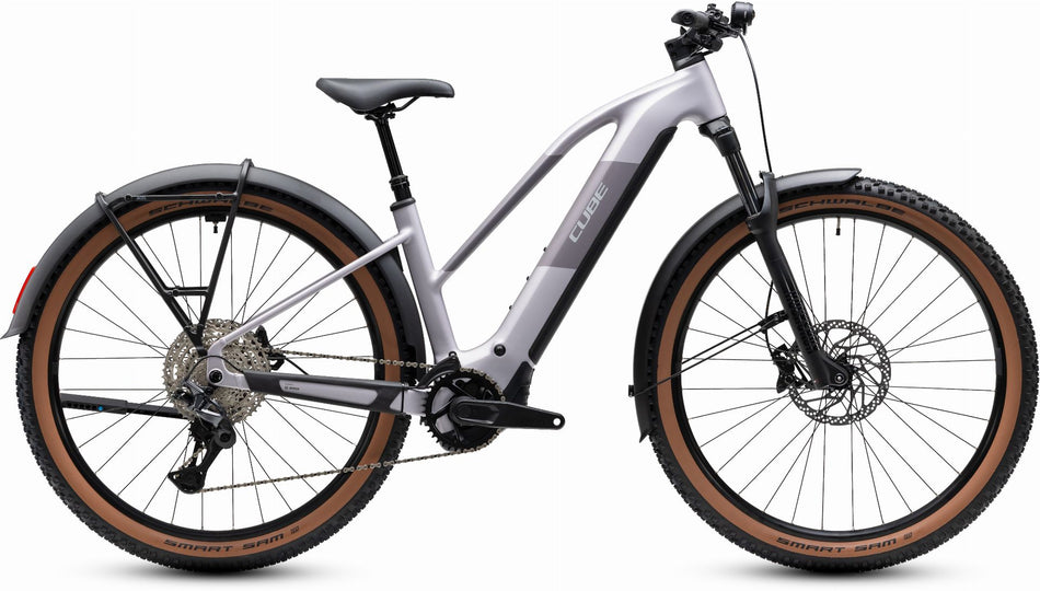 Cube Reaction Hybrid Pro FE 800 Wh E-Bike Hardtail Trapeze lilacbreeze´n´prizm