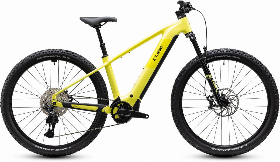 Cube Reaction Hybrid Race 800 Wh E-Bike Hardtail Diamant bananasplit´n´black