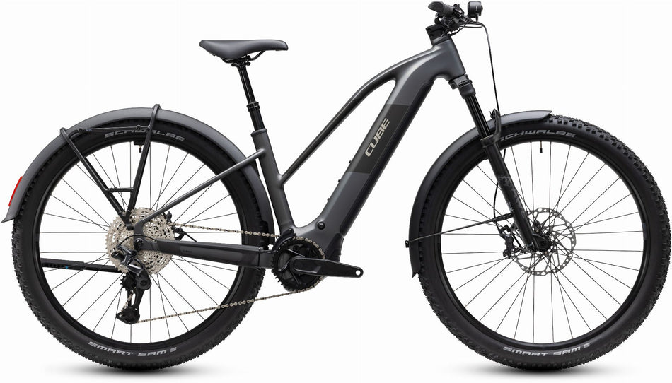Cube Reaction Hybrid Race FE 800 Wh E-Bike Trapeze slabgrey´n´chrome
