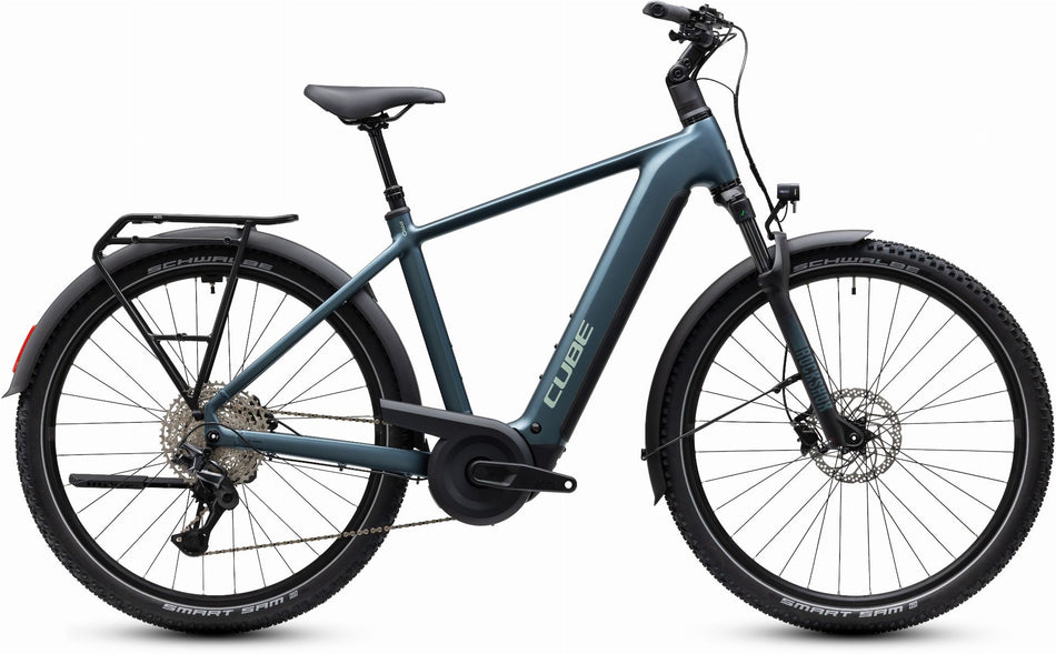 Cube Nuride Hybrid Pro 800 Wh E-Bike Diamant 28" deepteal´n´blue