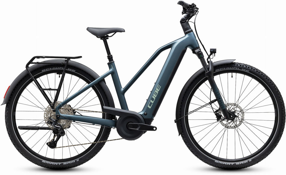 Cube Nuride Hybrid Pro 800 Wh E-Bike Trapeze 28" deepteal´n´blue