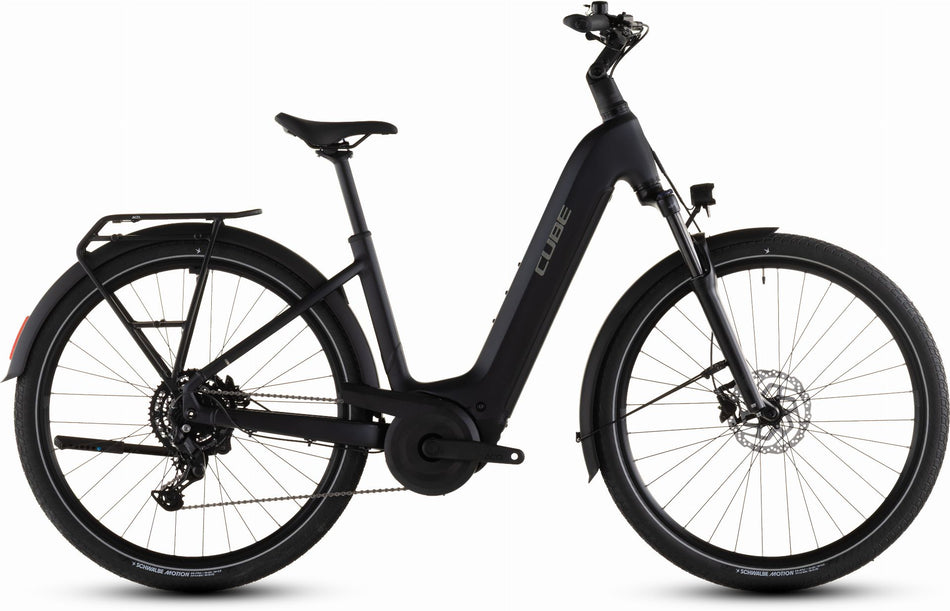 Cube Touring Hybrid One 600 Wh E-Bike Easy Entry 28" coal´n´chrome