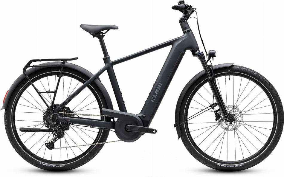 Cube Touring Hybrid One 600 Wh E-Bike Diamant 28" grey´n´coolgrey