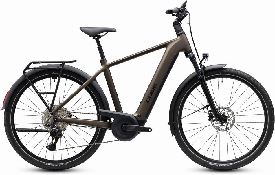 Cube Touring Hybrid Pro 800 Wh E-Bike Diamant 28" metallicumbra´n´black